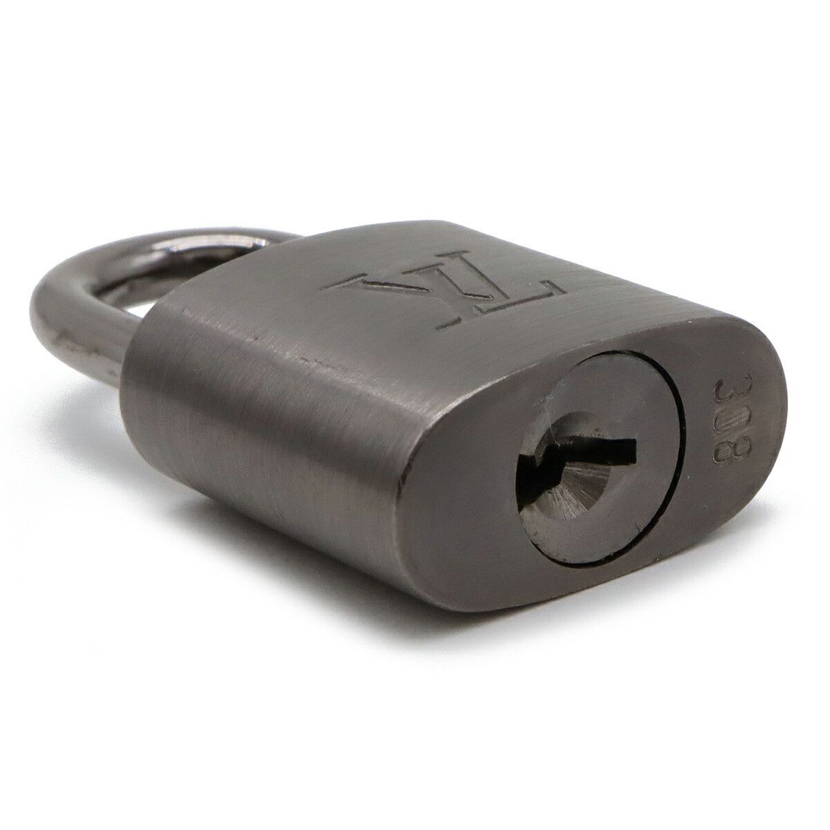 Louis Vuitton Louis Vuitton Louis Vuitton Metal Padlock Lock and Key Set 308 Metal Other 308 DUTY FREE for USA Size ONE SIZE - 5 Thumbnail