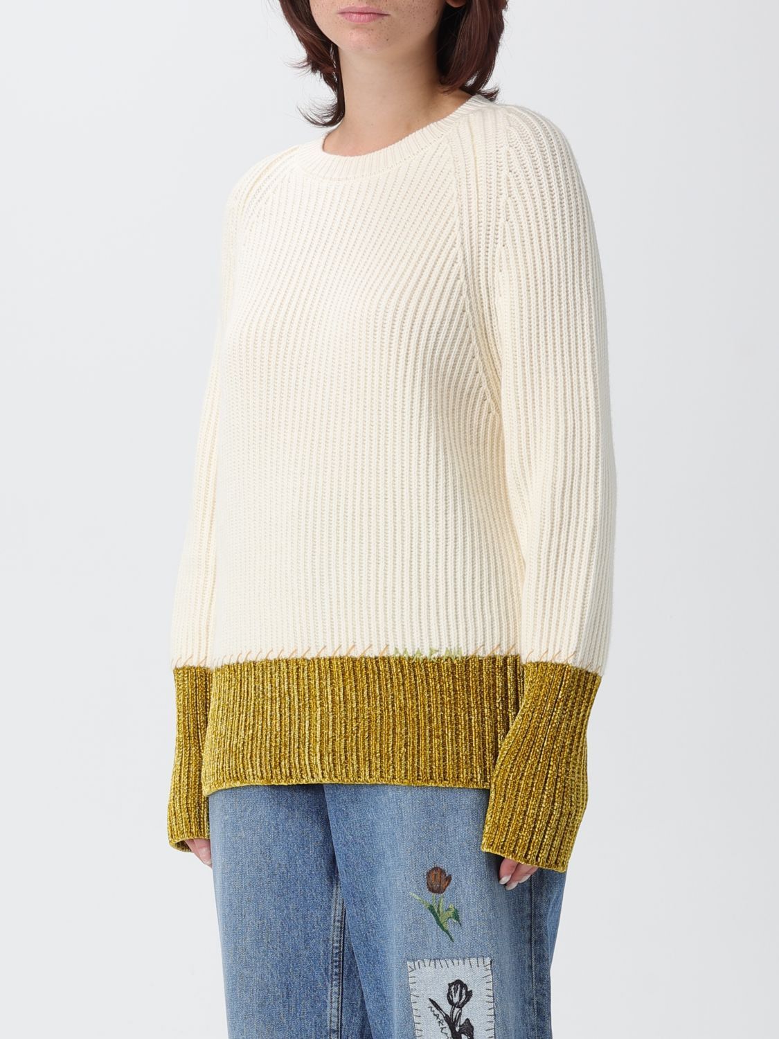 Marni Marni Sweater Woman Pearl Size S / US 4 / IT 40 - 4 Thumbnail