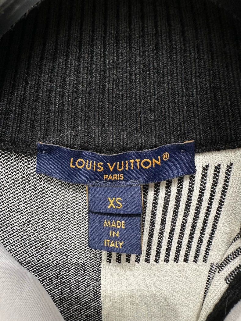 Louis Vuitton LV Gray White Checkerboard Zip Jacket - dmc Size US XS / EU 42 / 0 - 3 Thumbnail