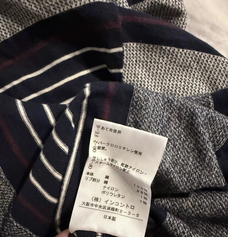 Vivienne Westwood Vivienne Westwood Striped Asymmetric Top - dmc Size US M / EU 48-50 / 2 - 4 Thumbnail