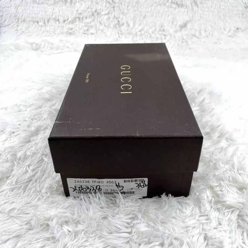 Gucci Gucci Blue GG Print Low-Top Sneakers - dmc Size US 5.5 / EU 38 - 8 Thumbnail