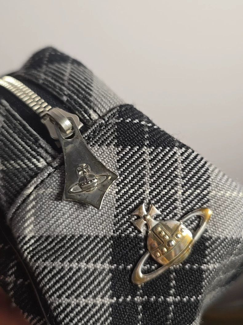 Vivienne Westwood Vivienne Westwood Plaid Horsehair Handbag - dmc Size ONE SIZE - 3 Thumbnail