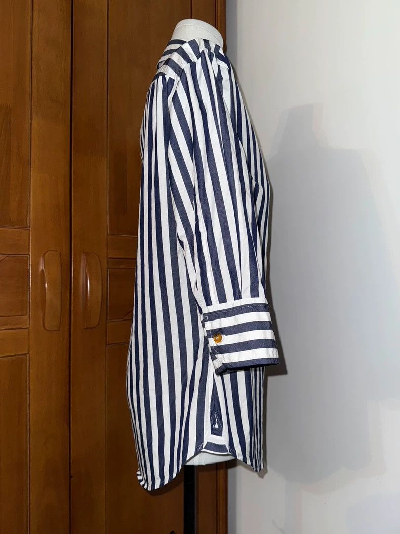 Vivienne Westwood Vivienne Westwood Striped Orb Embroidered Shirt - dmc Size US M / EU 48-50 / 2 - 6 Thumbnail