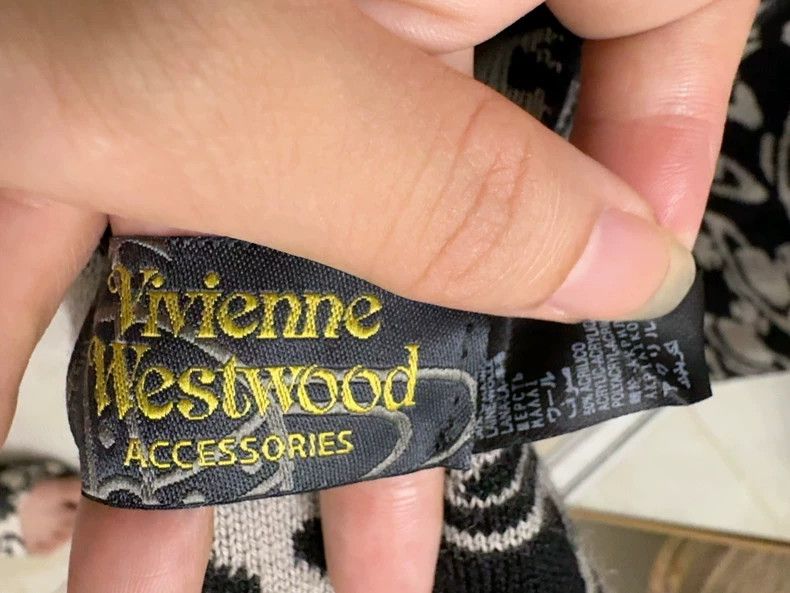 Vivienne Westwood Vivienne Westwood Saturn Print Scarf - dmc Size ONE SIZE - 2 Thumbnail