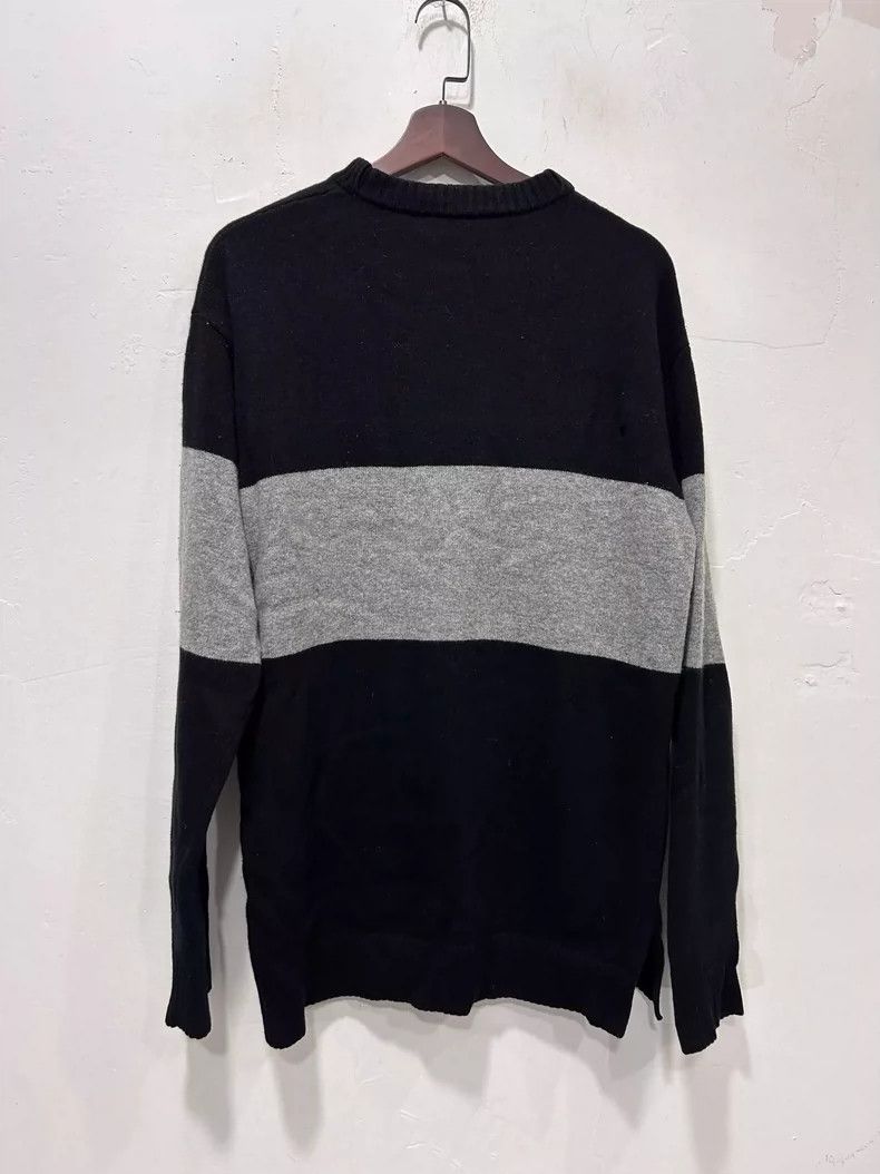 Loewe LOEWE Embroidered Logo Striped Knit Sweater - dmc Size US L / EU 52-54 / 3 - 6 Thumbnail