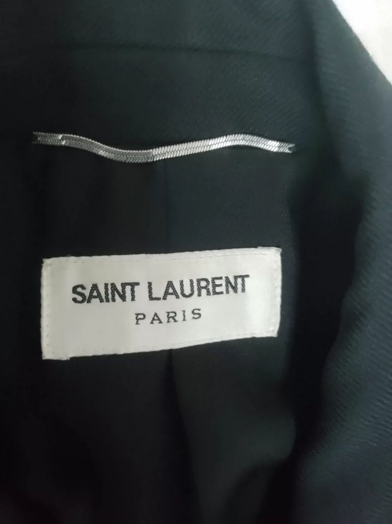 Saint Laurent Paris Saint Laurent Classic Smoking Jacket - dmc Size US L / EU 52-54 / 3 - 2 Thumbnail