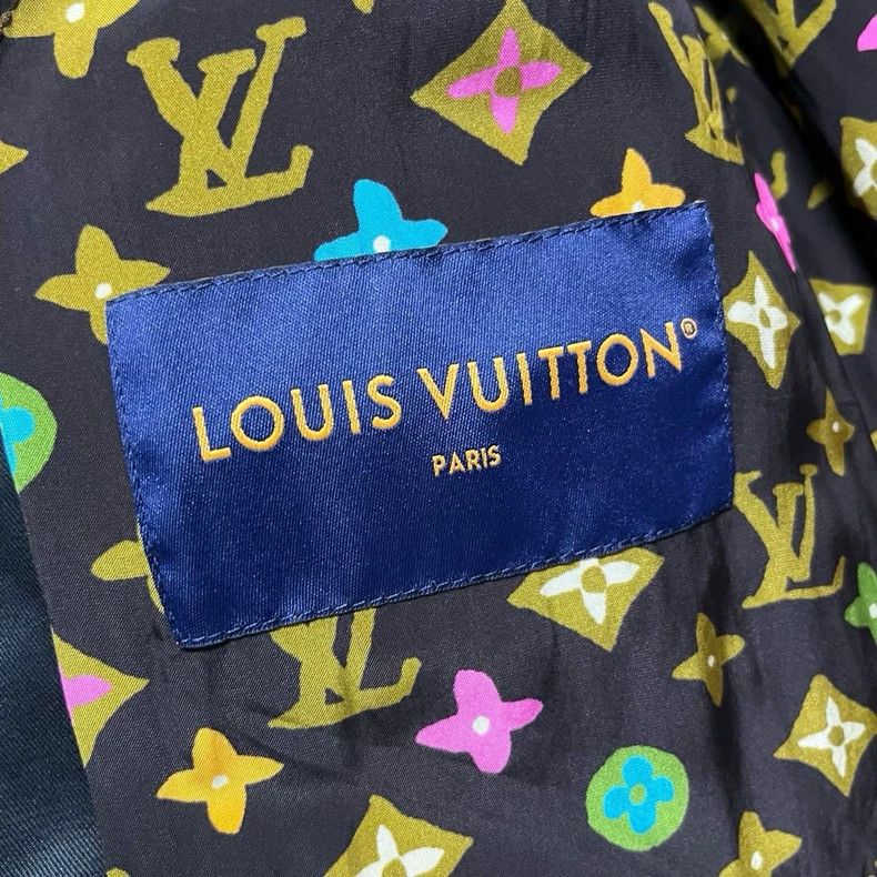 Louis Vuitton Louis Vuitton Green Logo Zip Jacket - dmc Size US XL / EU 56 / 4 - 5 Thumbnail
