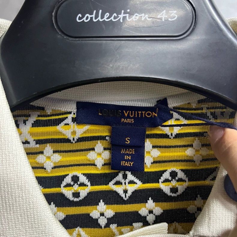 Louis Vuitton Louis Vuitton White Logo Polo Shirt - dmc Size US S / EU 44-46 / 1 - 4 Thumbnail