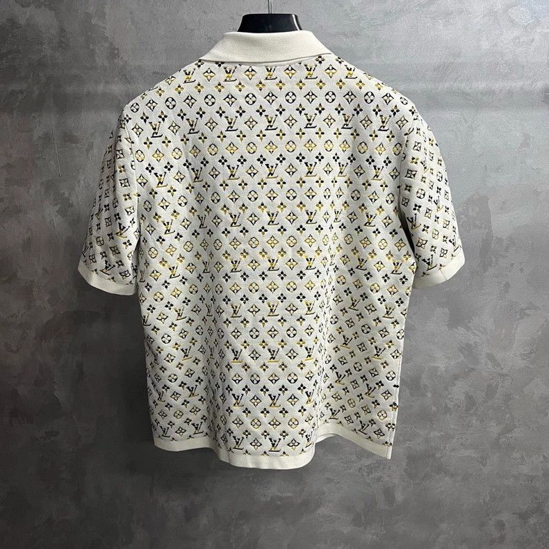 Louis Vuitton Louis Vuitton White Logo Polo Shirt - dmc Size US S / EU 44-46 / 1 - 2 Thumbnail