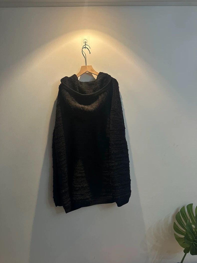 Saint Laurent Paris Saint Laurent Black Knit Hooded Cardigan - dmc Size US S / EU 44-46 / 1 - 2 Thumbnail