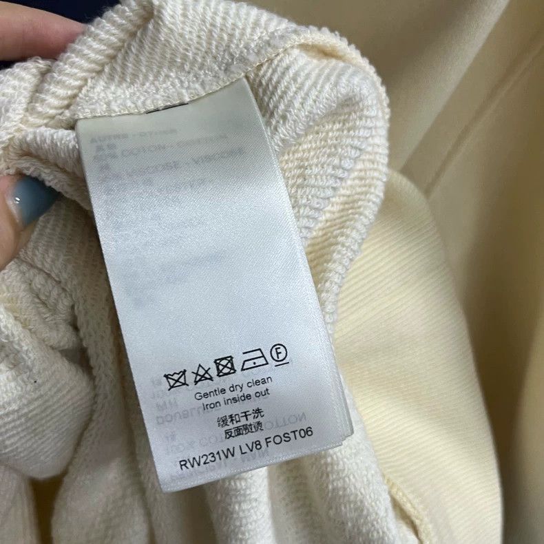 Louis Vuitton Louis Vuitton Beige Logo Hooded Sweatshirt - dmc Size US M / EU 48-50 / 2 - 5 Thumbnail