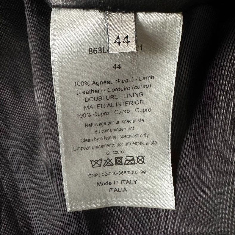Dior Dior Homme 18ss Atelire Leather Jacket - dmc Size US L / EU 52-54 / 3 - 7 Thumbnail