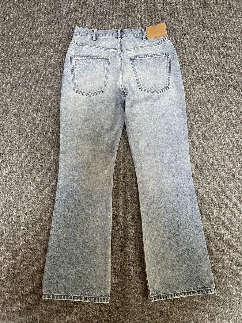 Celine Celine Washed Blue Flared Denim Jeans - dmc Size US 28 / EU 44 - 5 Thumbnail