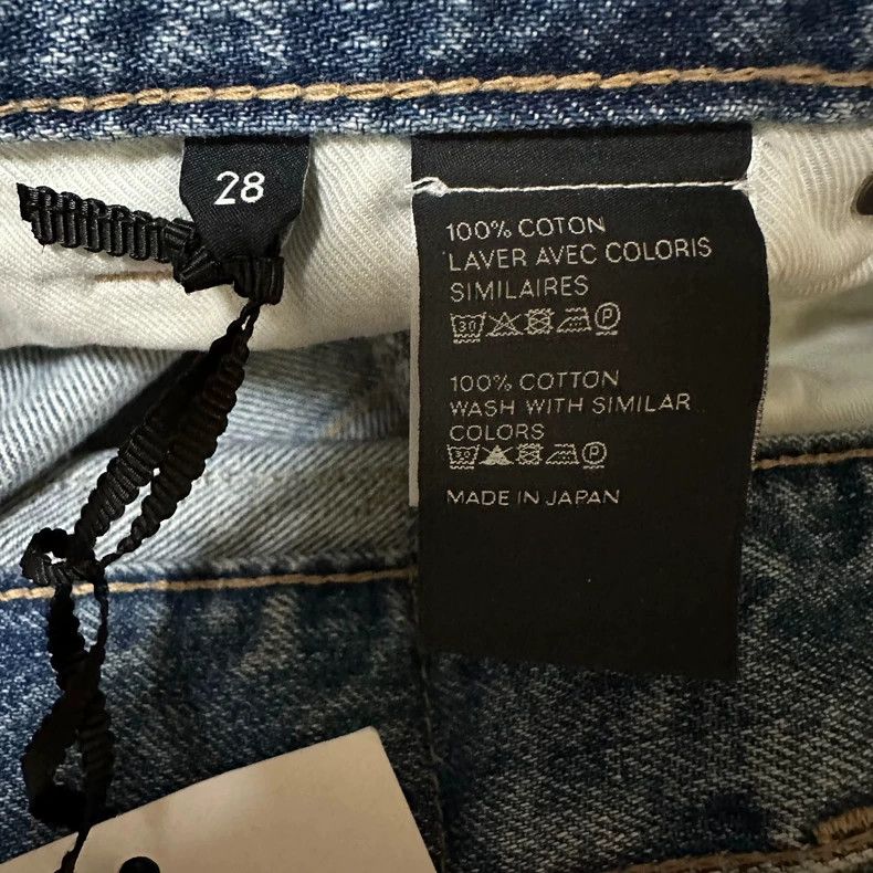 Celine Celine Washed Blue Flared Denim Jeans - dmc Size US 28 / EU 44 - 6 Thumbnail