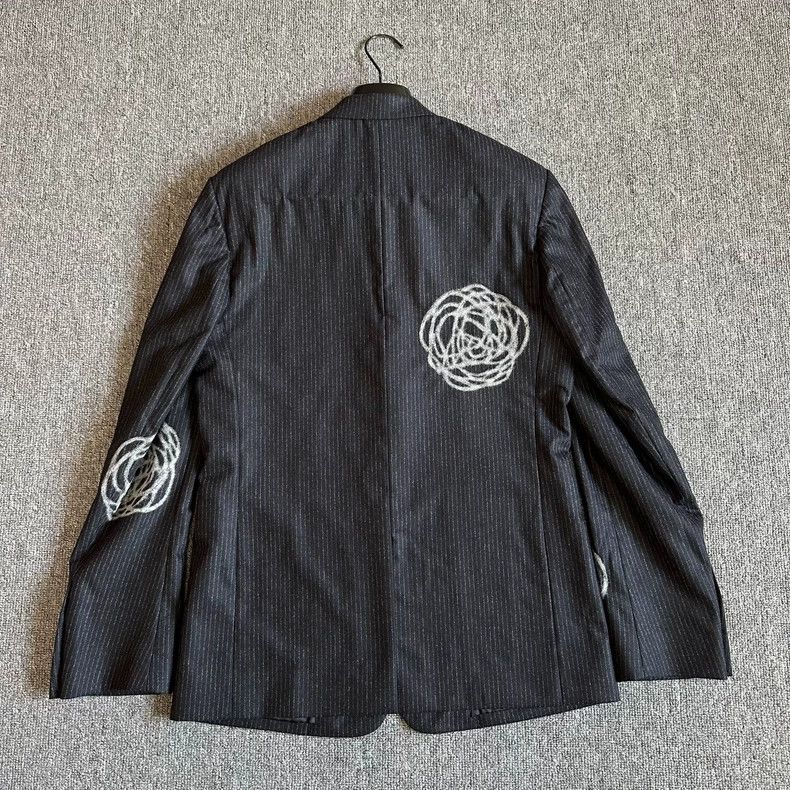 Dior Dior Homme 14FW Lily of the Valley Suit Jacket - dmc Size US M / EU 48-50 / 2 - 3 Thumbnail
