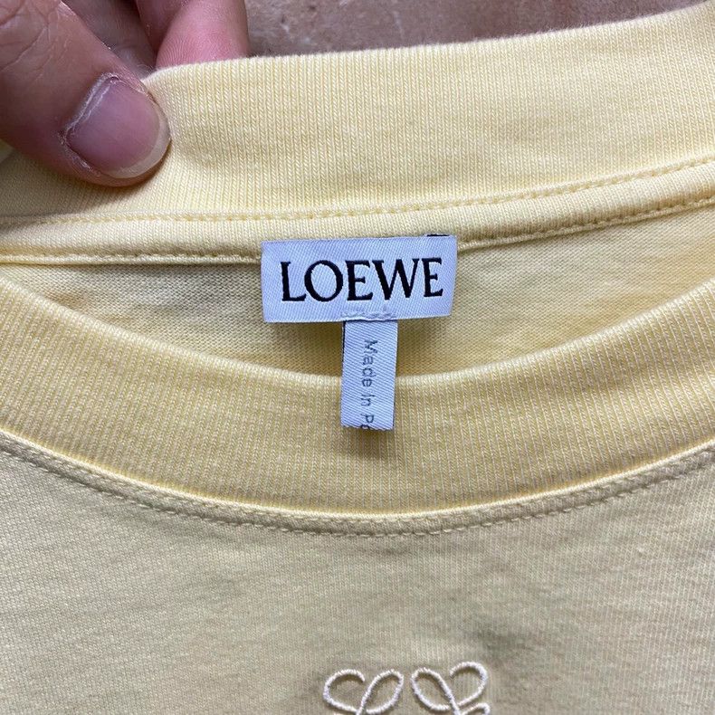 Loewe Loewe Embroidered Logo Short Sleeve Top - dmc Size US S / EU 44-46 / 1 - 3 Thumbnail