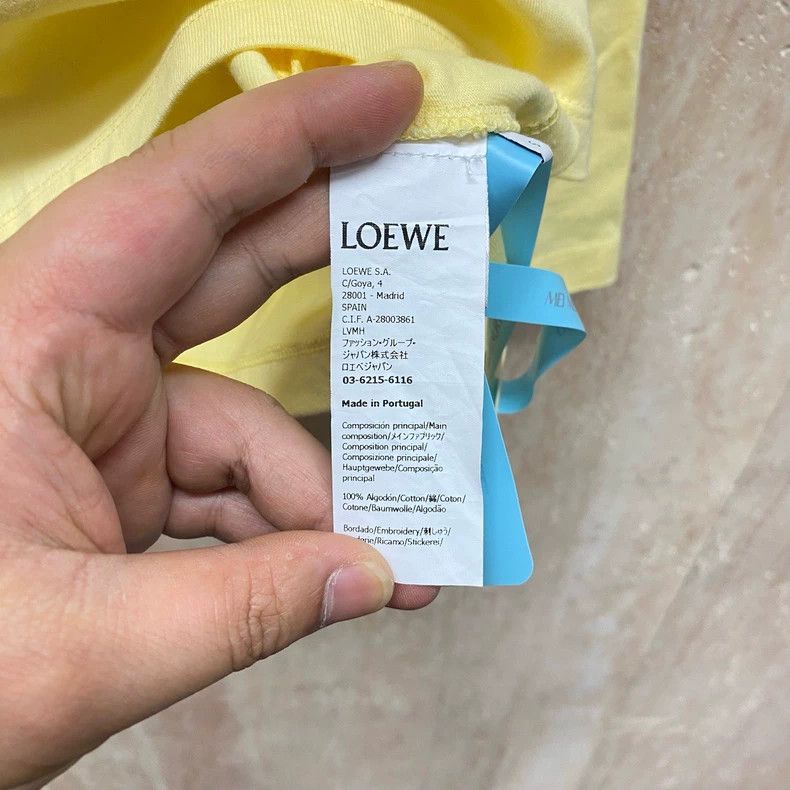 Loewe Loewe Embroidered Logo Short Sleeve Top - dmc Size US S / EU 44-46 / 1 - 4 Thumbnail