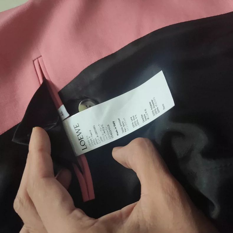 Loewe Loewe Runway Pink Silk Collar Blazer - dmc Size US M / EU 48-50 / 2 - 3 Thumbnail