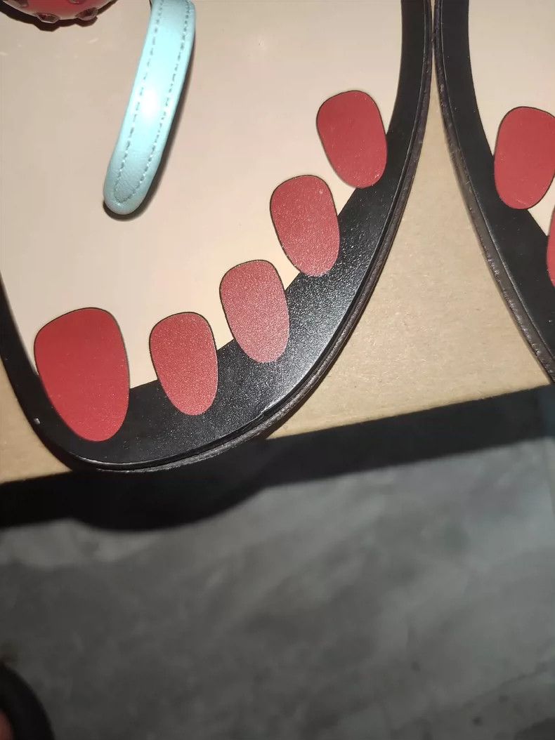 Gucci Gucci Strawberry Design Sandals - dmc Size US 6.5 / EU 39-40 - 8 Thumbnail