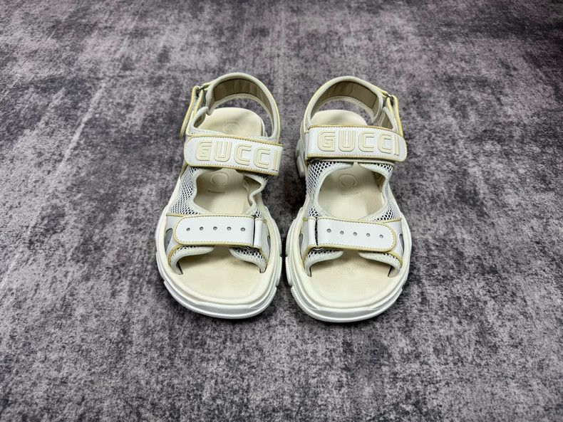 Gucci Gucci Velcro Strap Sandals - dmc Size US 8 / EU 41 - 2 Thumbnail