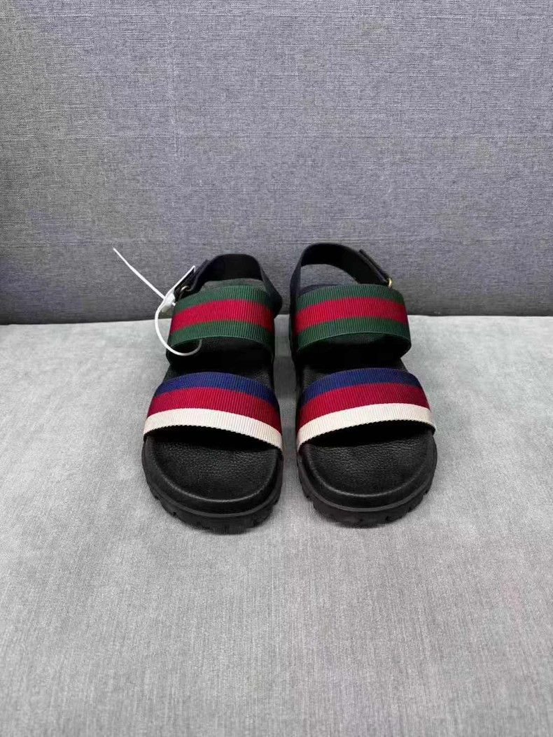 Gucci Gucci Web Strap Sandals with Box - dmc Size US 12 / EU 45 - 2 Thumbnail