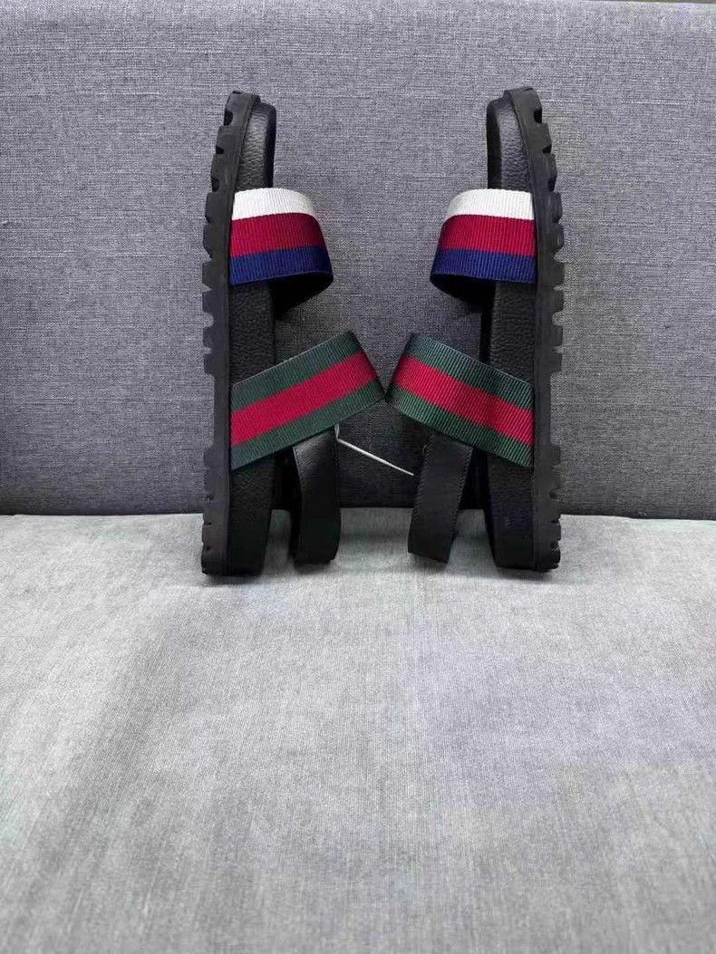 Gucci Gucci Web Strap Sandals with Box - dmc Size US 12 / EU 45 - 5 Thumbnail