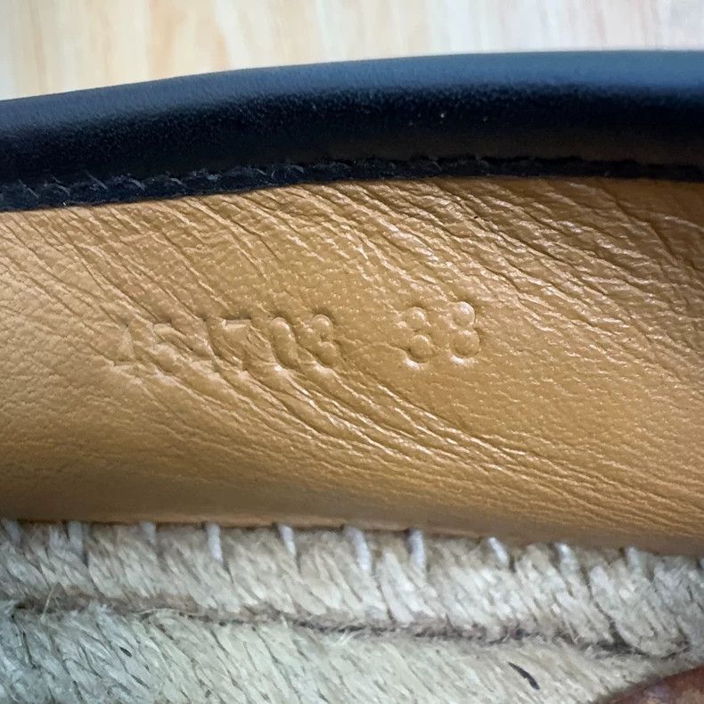 Gucci Gucci Leather Espadrille Slip-On Shoes - dmc Size US 7.5 / EU 40-41 - 5 Thumbnail