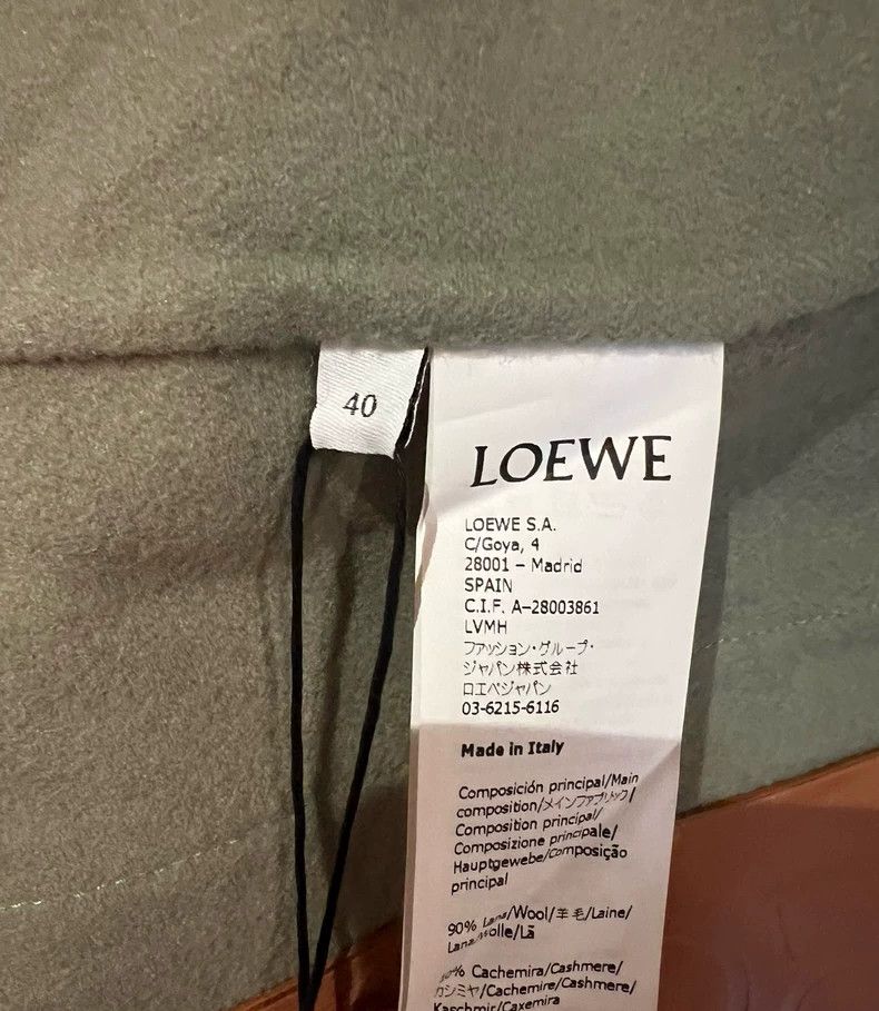 Loewe Loewe Green Hooded Coat with Tags - dmc Size US M / EU 48-50 / 2 - 7 Thumbnail