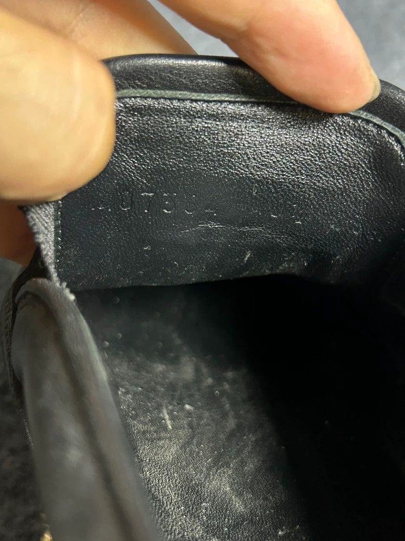 Gucci Gucci Black Leather Slip-On Shoes with Bees - dmc Size US 7.5 / EU 40-41 - 4 Thumbnail