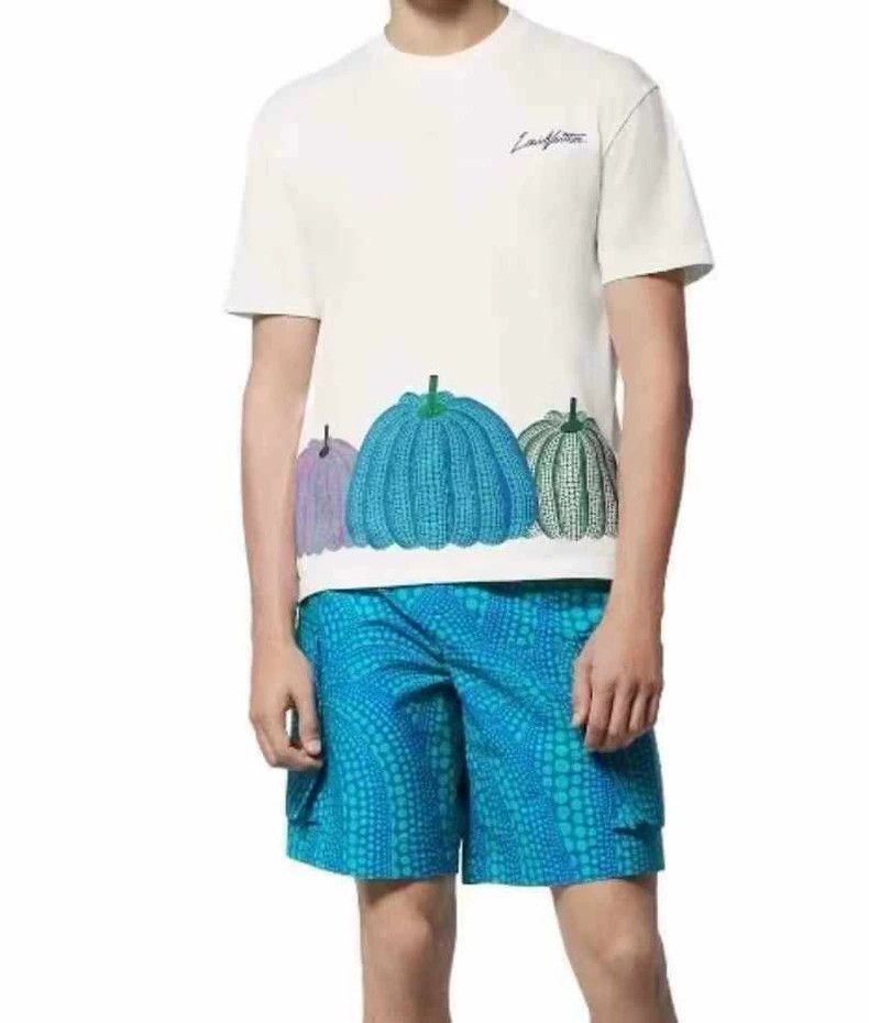 Louis Vuitton LV Collaboration White Pumpkin Short Sleeve Tee - dmc Size US L / EU 52-54 / 3 - 7 Thumbnail