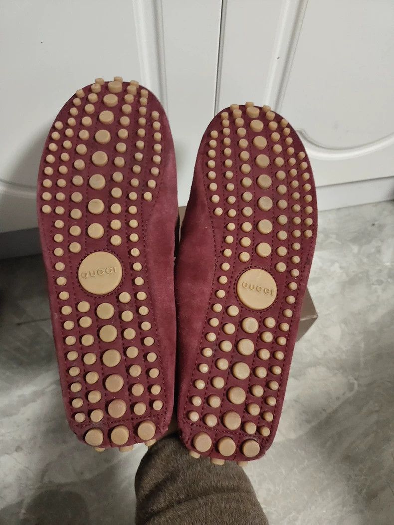 Gucci Gucci Orange Red Loafers Size 41 - dmc Size US 10.5 / EU 43-44 - 7 Thumbnail
