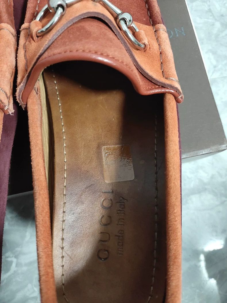 Gucci Gucci Orange Red Loafers Size 41 - dmc Size US 10.5 / EU 43-44 - 8 Thumbnail