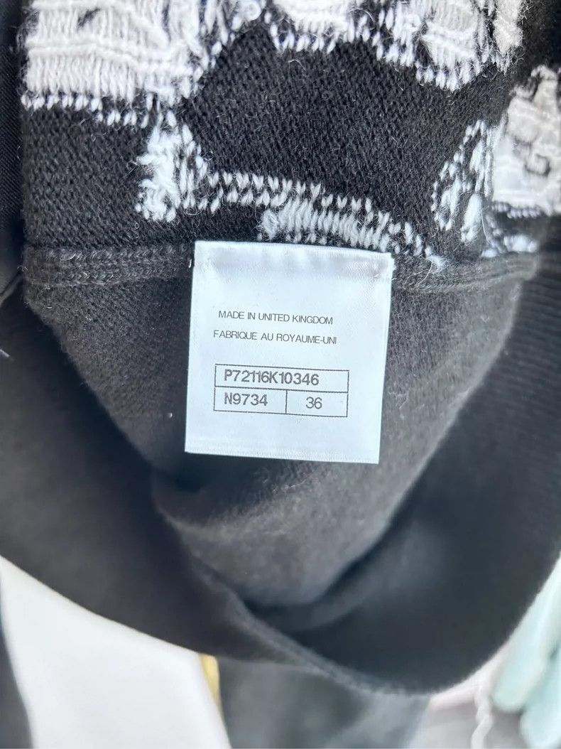 Chanel Chanel Black White Dove Cashmere Sweater - dmc Size US S / EU 44-46 / 1 - 4 Thumbnail