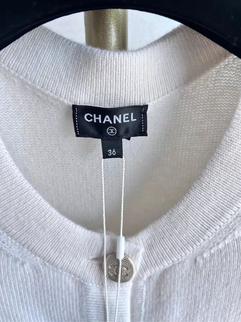 Chanel Chanel 22S Black White Cardigan Coat - dmc Size US S / EU 44-46 / 1 - 3 Thumbnail