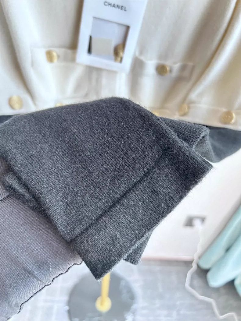 Chanel Chanel 22S Black White Cardigan Coat - dmc Size US S / EU 44-46 / 1 - 2 Thumbnail