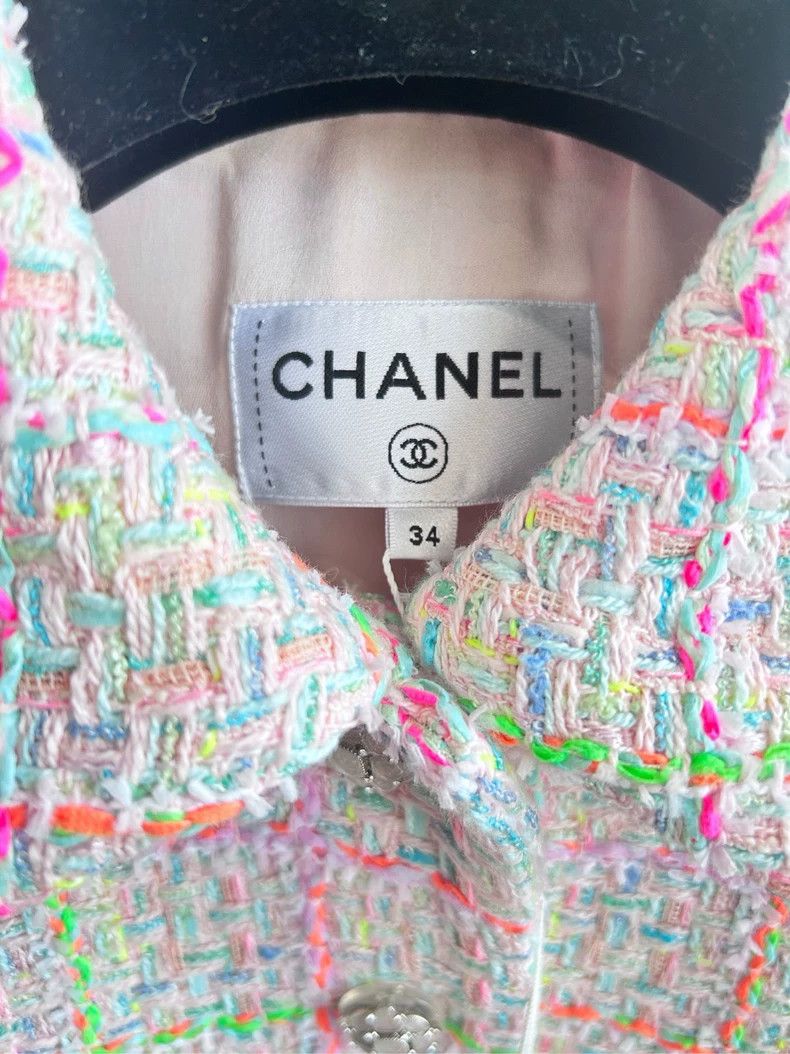 Chanel Chanel 24C Tweed Colorful Vest - dmc Size US S / EU 44-46 / 1 - 2 Thumbnail