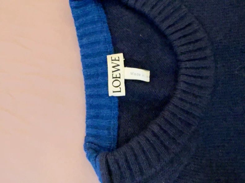 Loewe Loewe Embroidered Logo Wool Sweater - dmc Size US XS / EU 42 / 0 - 3 Thumbnail