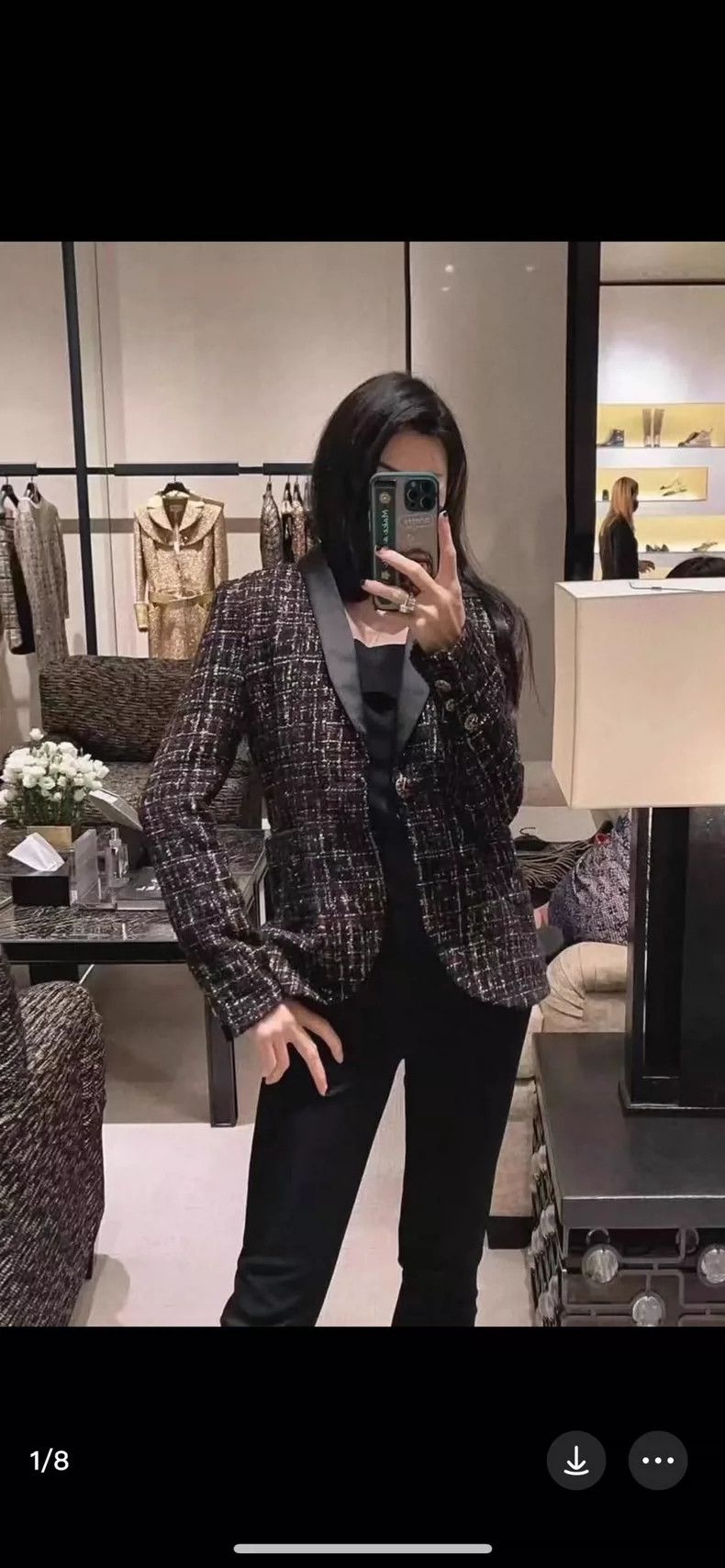Chanel Chanel Egypt Series Tweed Jacket - dmc Size US S / EU 44-46 / 1 - 7 Thumbnail