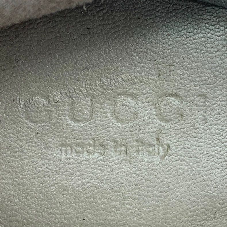 Gucci Gucci Brown Logo Print Lace-Up Flats - dmc Size US 5 / EU 37 - 7 Thumbnail