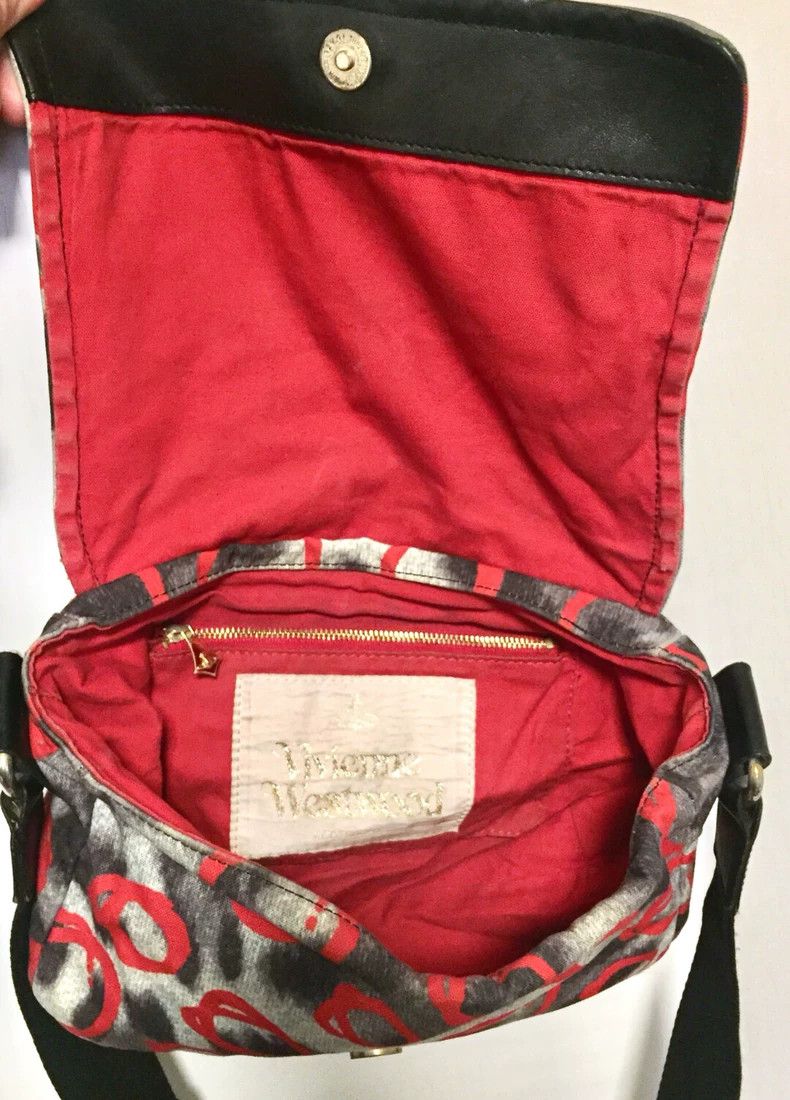 Vivienne Westwood Vivienne Westwood Printed Cotton Small Bag - dmc Size ONE SIZE - 2 Thumbnail