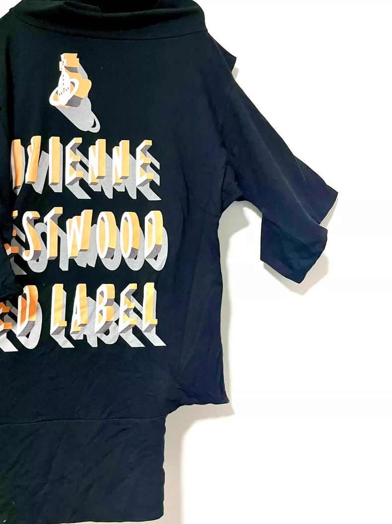 Vivienne Westwood Vivienne Westwood Asymmetric High Neck T-shirt - dmc Size US L / EU 52-54 / 3 - 4 Thumbnail
