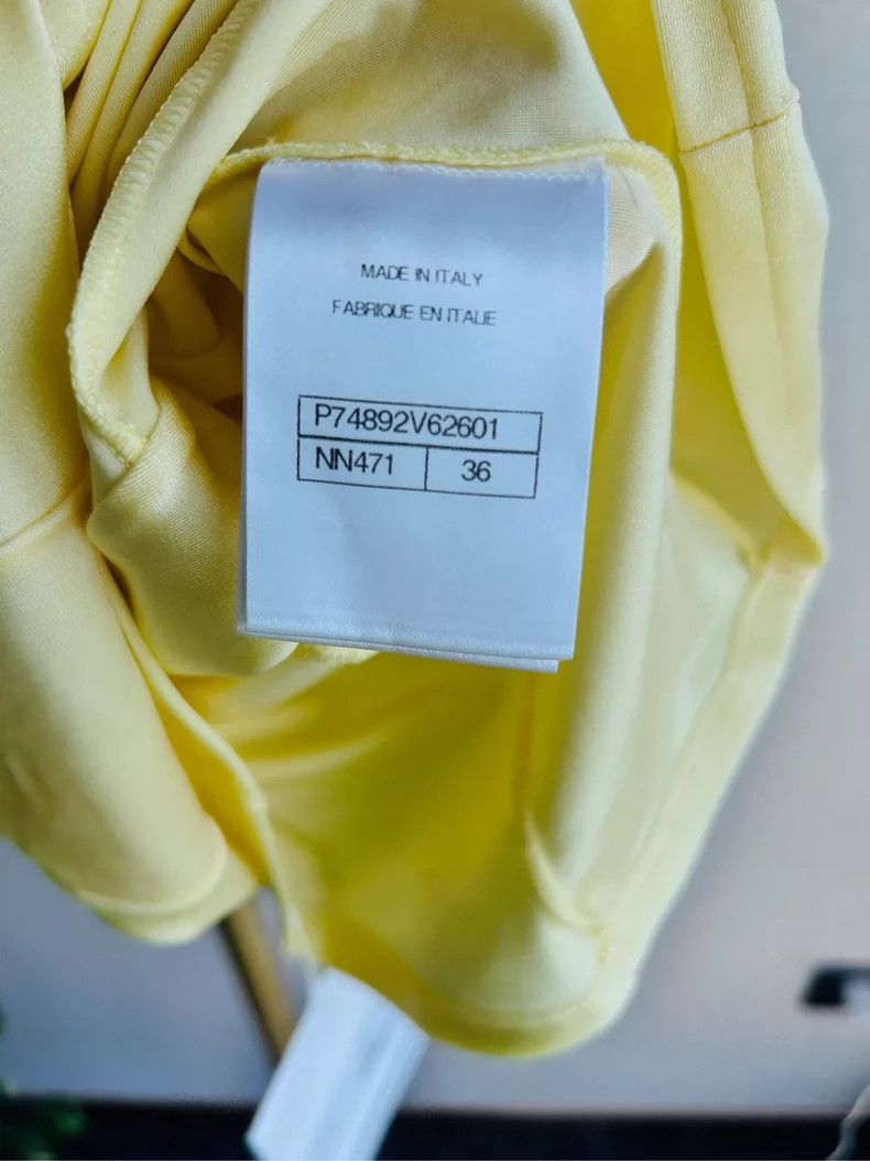Chanel Chanel 23S Yellow Strapless Top - dmc Size US M / EU 48-50 / 2 - 5 Thumbnail