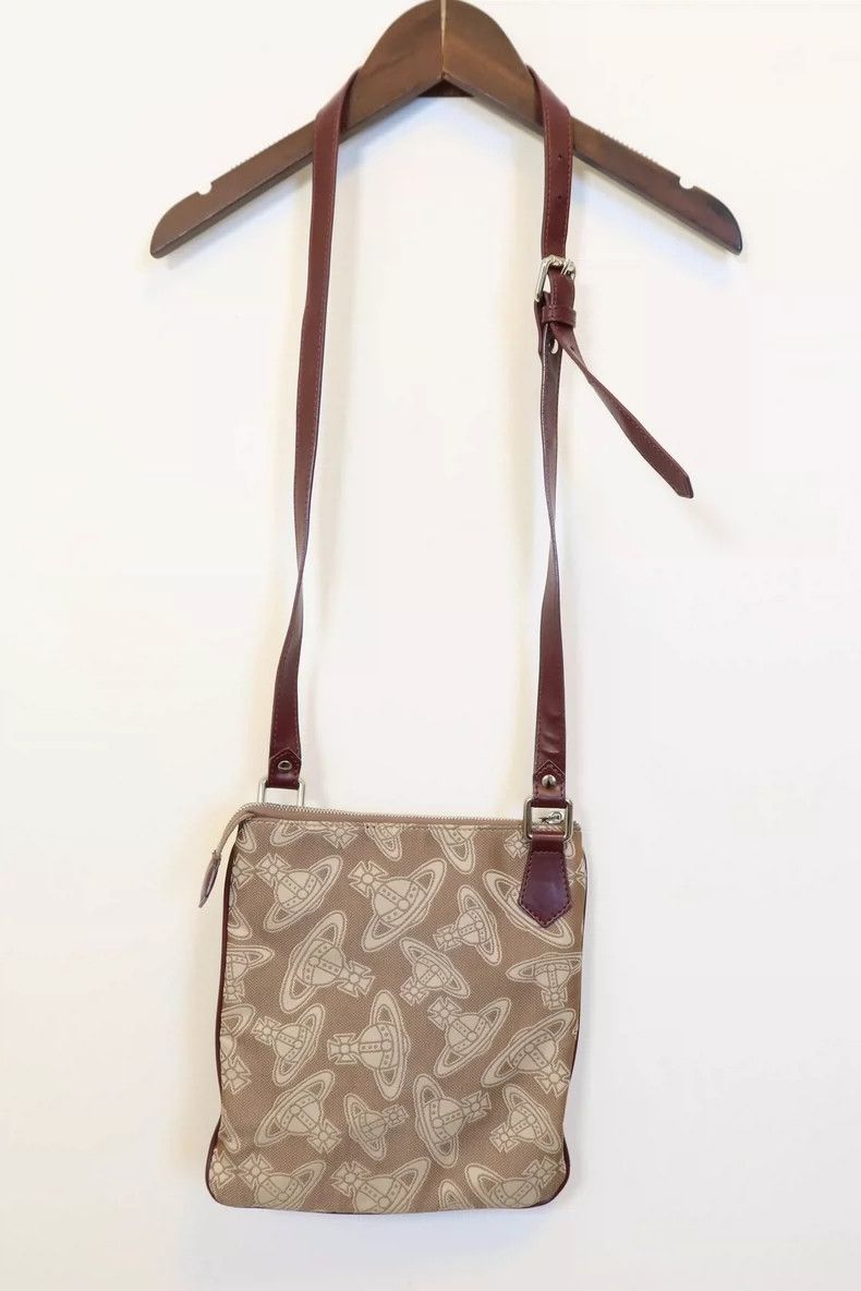 Vivienne Westwood Vivienne Westwood Orb Logo Shoulder Bag - dmc Size ONE SIZE - 4 Thumbnail