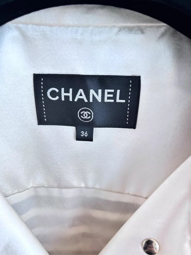 Chanel CHANEL Sleeveless Colorblock Print Blouse - dmc Size US S / EU 44-46 / 1 - 3 Thumbnail