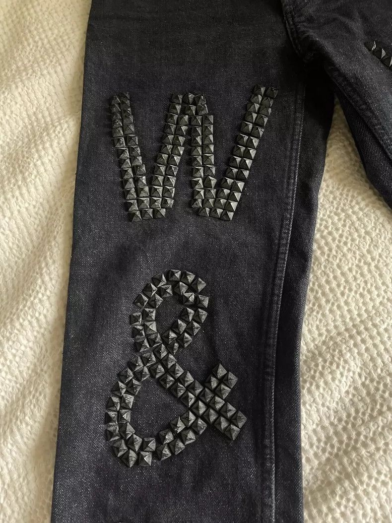 Walter Van Beirendonck Walter Van Beirendonck Studded Jeans - dmc Size US 28 / EU 44 - 4 Thumbnail