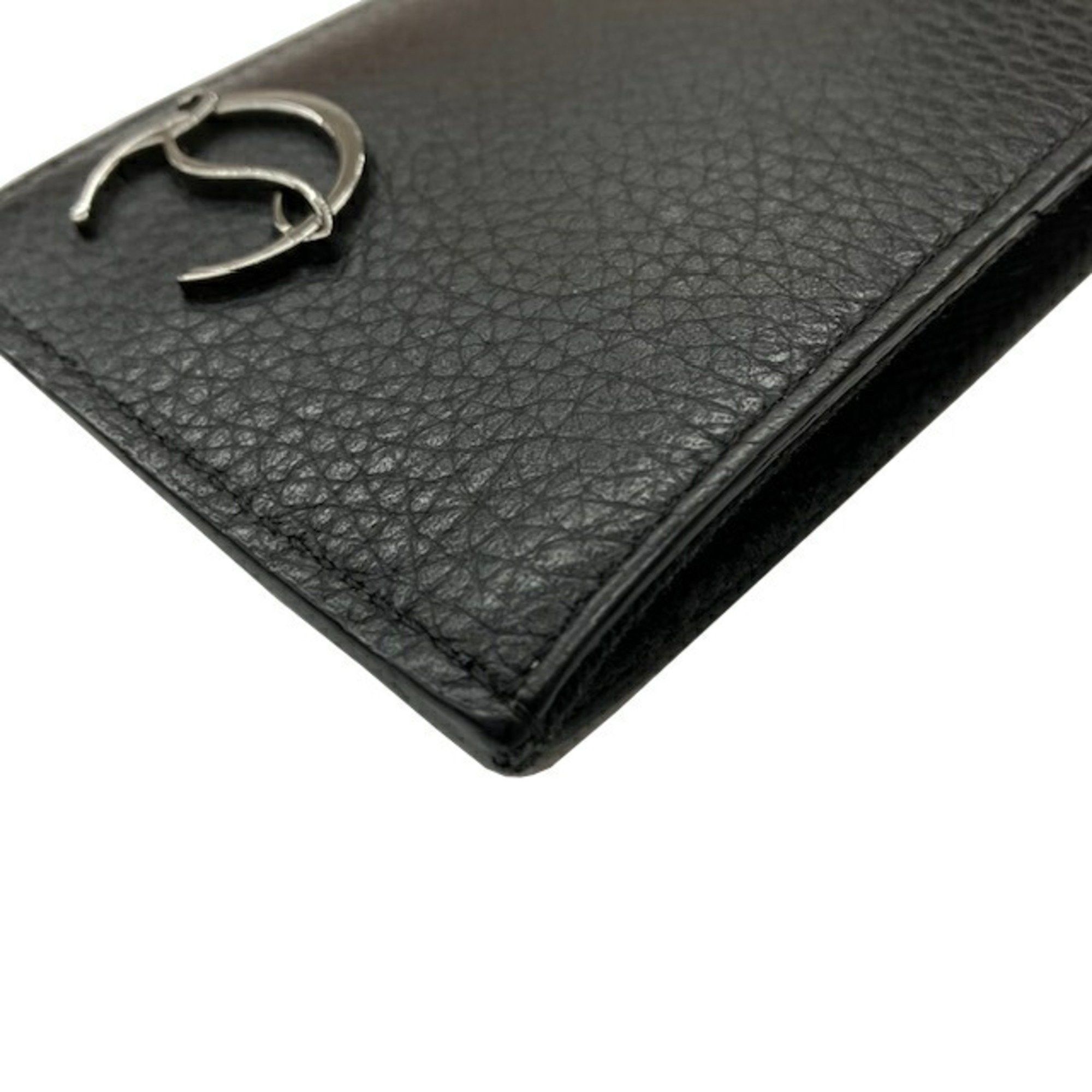 Christian Louboutin Christian Louboutin coin and business card holder/card case in black red leather for men women Size ONE SIZE - 6 Thumbnail