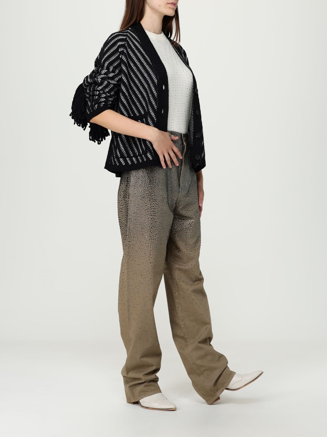 Golden Goose Golden Goose Sweater Woman Black Size M / US 6-8 / IT 42-44 - 2 Thumbnail