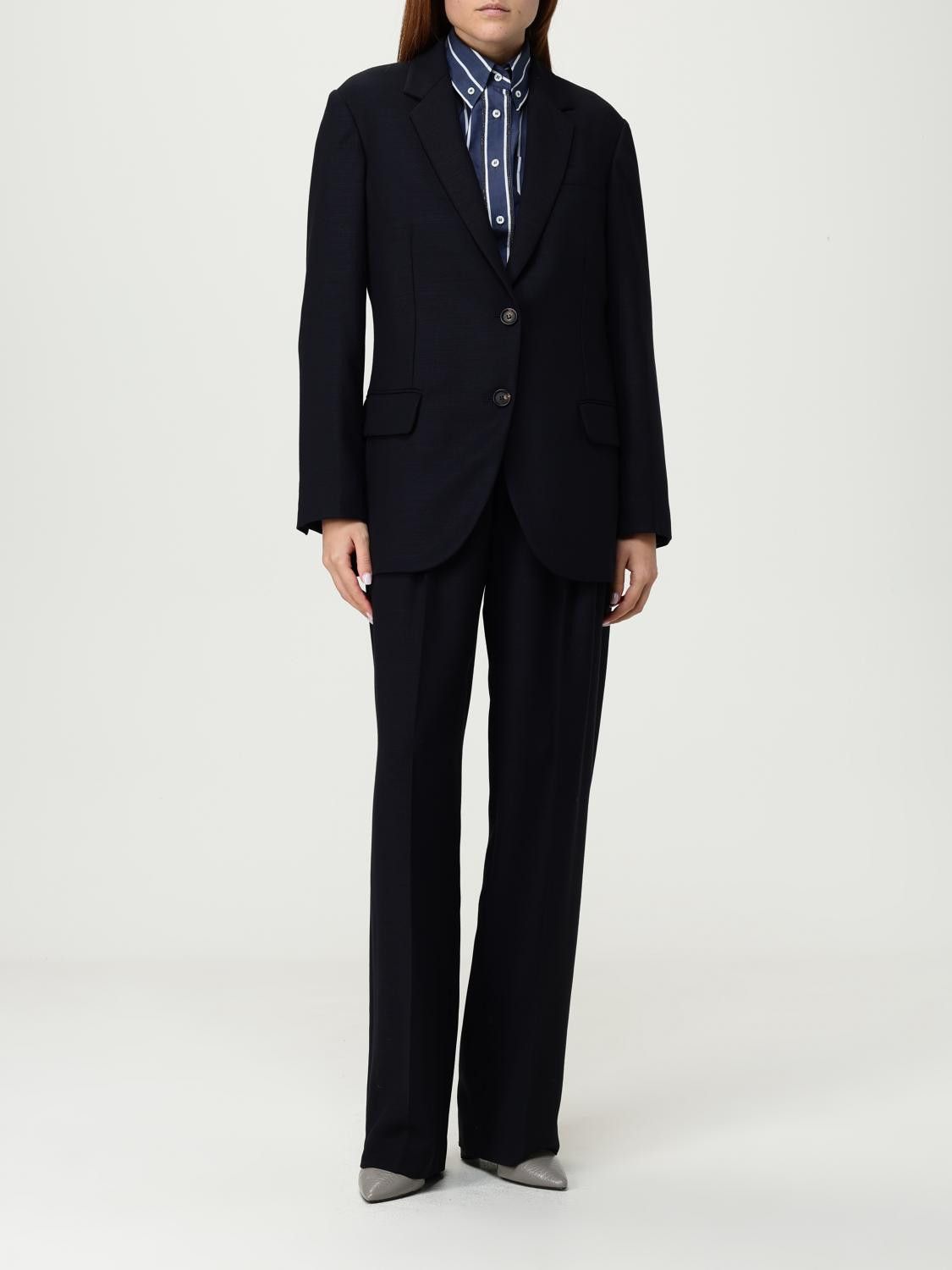 Brunello Cucinelli Jacket Woman Blue
