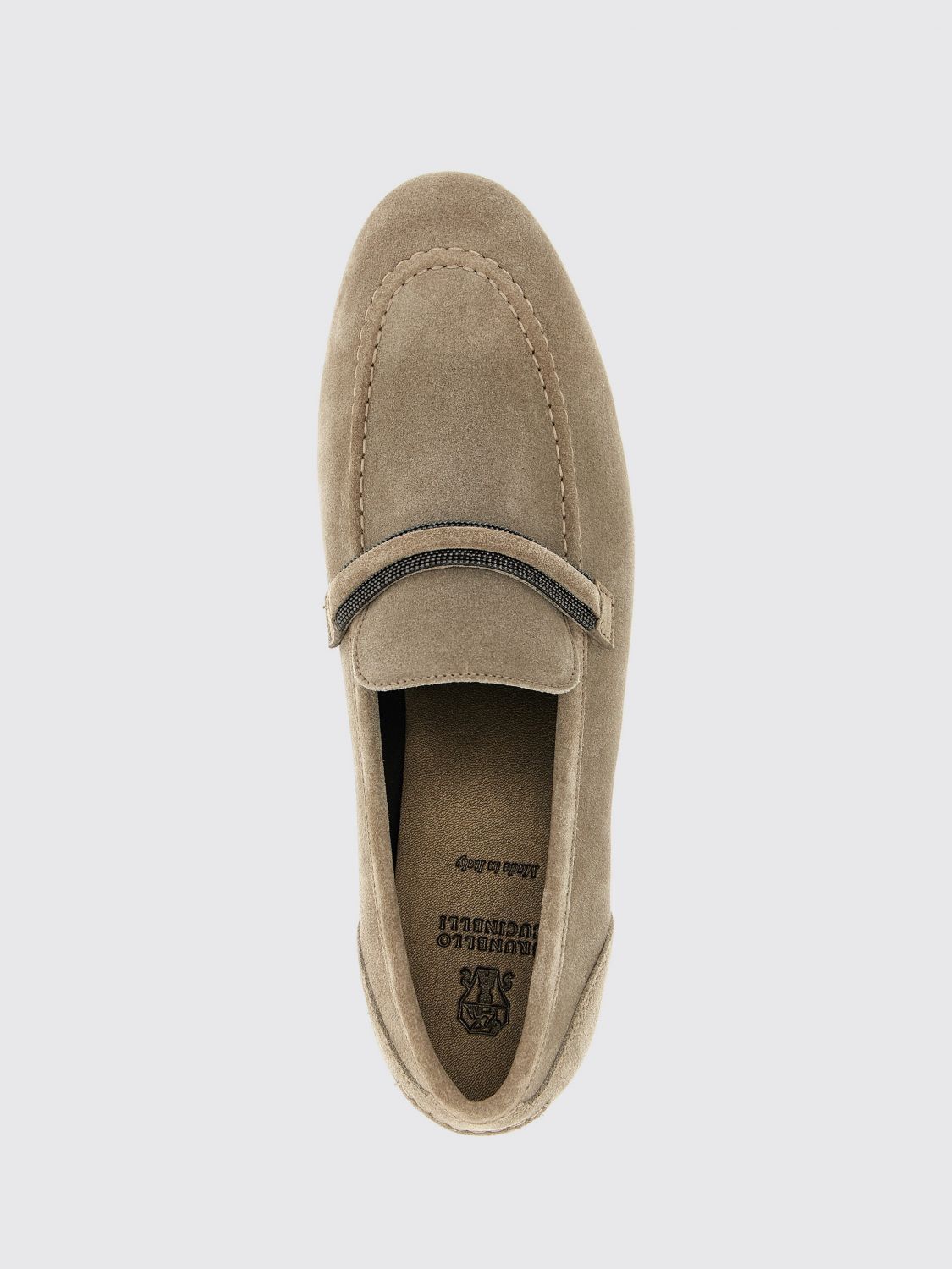 Brunello Cucinelli Brunello Cucinelli Loafers Woman Grey Size US 7 / IT 37 - 4 Thumbnail
