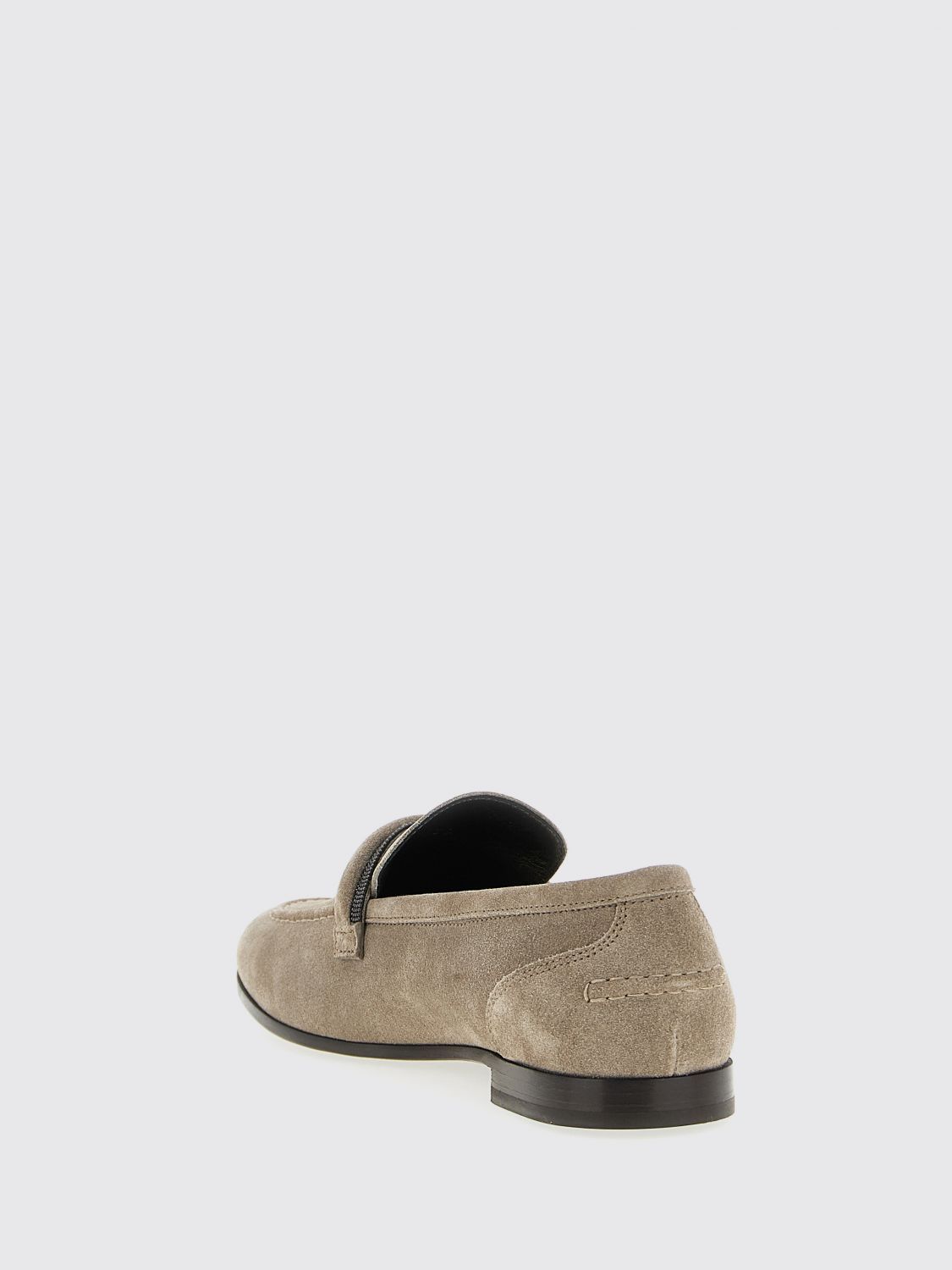 Brunello Cucinelli Brunello Cucinelli Loafers Woman Grey Size US 7 / IT 37 - 3 Thumbnail